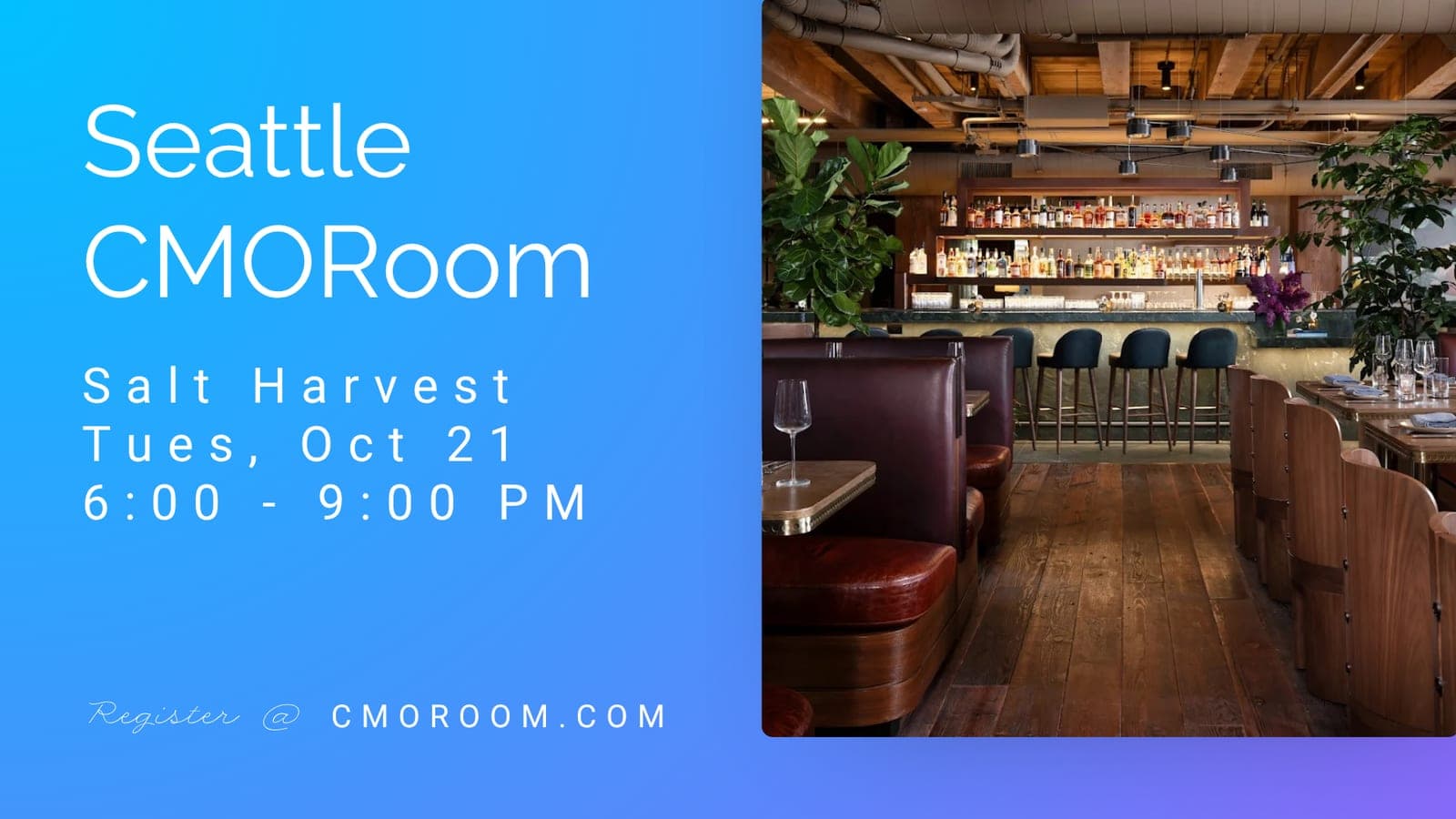 SEATTLE CMOROOM @ SEATTLE CMOROOM